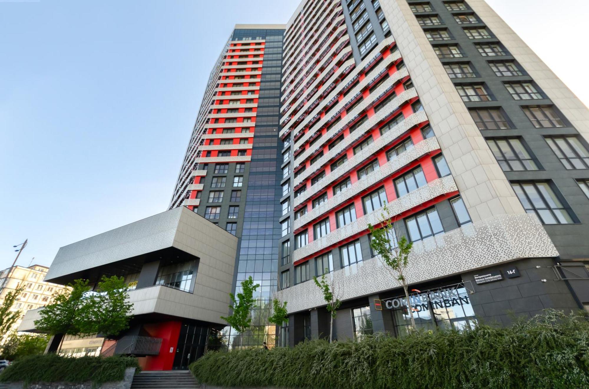 Petrovdom 234-241-86-96 In City View Apartments At Rc Kvartet,Near Central Railway Station Киев Екстериор снимка