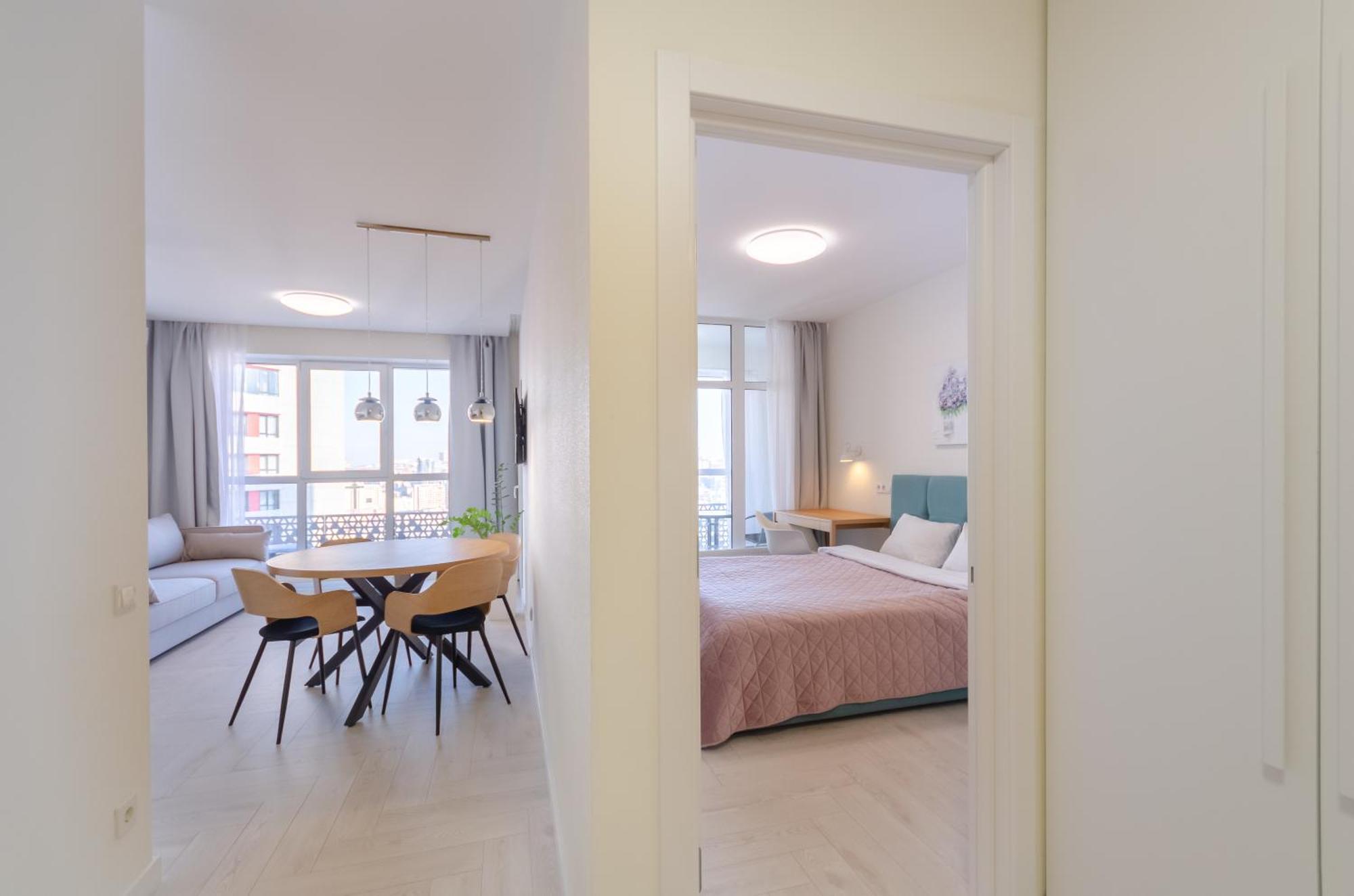 Petrovdom 234-241-86-96 In City View Apartments At Rc Kvartet,Near Central Railway Station Киев Екстериор снимка